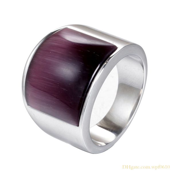fashion big opals gemstone design stainless steel figner rings jewelry for men and women, Golden;silver
fashion big opals gemstone design stainless steel figner rings jewelry for men and women, Golden;silver