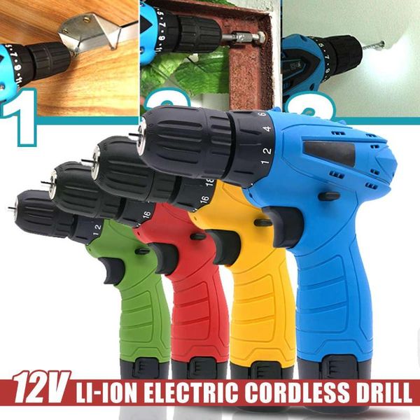 single speed rechargeable lithium electric drill electric screwdriver tool multi-function household drill us plug
single speed rechargeable lithium electric drill electric screwdriver tool multi-function household drill us plug