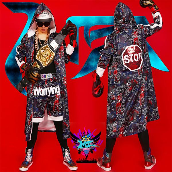 men new boxing clothing printing coat shorts ds costumes performance dj show prom party 3pcs set(+ shorts + cloak, Gray
men new boxing clothing printing coat shorts ds costumes performance dj show prom party 3pcs set(+ shorts + cloak, Gray