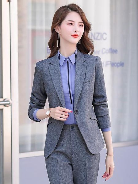 women 2 piece set formal pants suits blazer jacket office lady work business uniform trousers women suits 2020 large 4xl xxl, White;black
women 2 piece set formal pants suits blazer jacket office lady work business uniform trousers women suits 2020 large 4xl xxl, White;black
