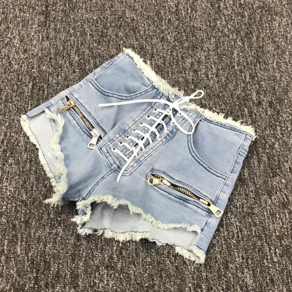 cross lace-up elastic denim short with zipper & pockets & tassel fringe hem - women/female 2019 new skinny jean shorts, Blue
cross lace-up elastic denim short with zipper & pockets & tassel fringe hem - women/female 2019 new skinny jean shorts, Blue