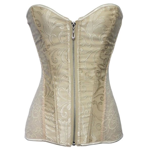corsets corset lace up bustiers overbust waist trainer embroidery lace gothic steel boned costumes corselet women's corset, Black;white
corsets corset lace up bustiers overbust waist trainer embroidery lace gothic steel boned costumes corselet women's corset, Black;white