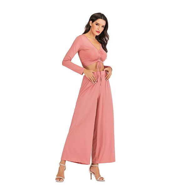 yoga outfits v-neck slim loose wide leg pants set for female sets fashionable suit 2021 long sleeve sports clothing, White;red
yoga outfits v-neck slim loose wide leg pants set for female sets fashionable suit 2021 long sleeve sports clothing, White;red