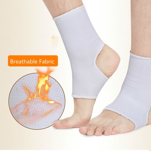 1 pair breathable ankle guard sport safety running gym ankle brace protector elastic foot support wrap band sleeve football, Blue;black
1 pair breathable ankle guard sport safety running gym ankle brace protector elastic foot support wrap band sleeve football, Blue;black
