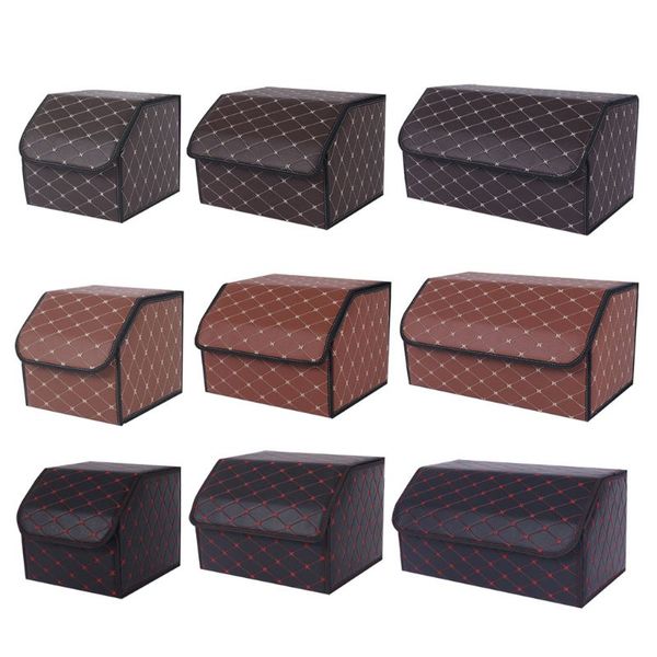 car trunk storage box bag organizer tidying tools accessories management pu leather folding s/m/l
car trunk storage box bag organizer tidying tools accessories management pu leather folding s/m/l