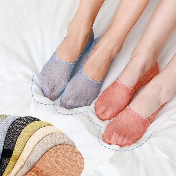 1 pair women girls lace socks flower short antiskid invisible mesh ankle socks comfortable low cut boat slippers, Black;white
1 pair women girls lace socks flower short antiskid invisible mesh ankle socks comfortable low cut boat slippers, Black;white