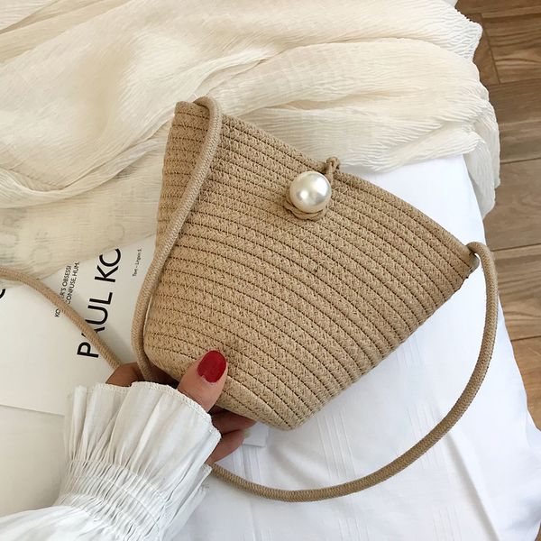 elegant female straw bucket bag 2019 summer new quality straw women's handbag travel shoulder messenger bag purses
elegant female straw bucket bag 2019 summer new quality straw women's handbag travel shoulder messenger bag purses