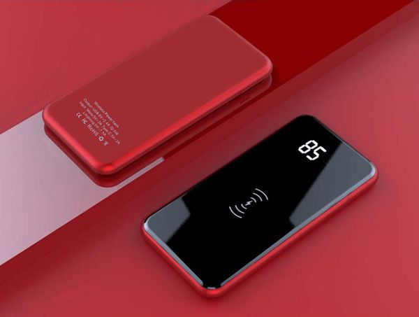 Wholesale price Qi wireless portable charger, 10000mAh charging power supply, with digital display mobile power 
Wholesale price Qi wireless portable charger, 10000mAh charging power supply, with digital display mobile power