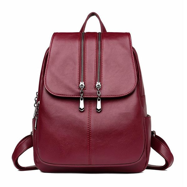 new women backpack casual fashion travel backpacks red pu leather multifunctional school bag for students teen
new women backpack casual fashion travel backpacks red pu leather multifunctional school bag for students teen