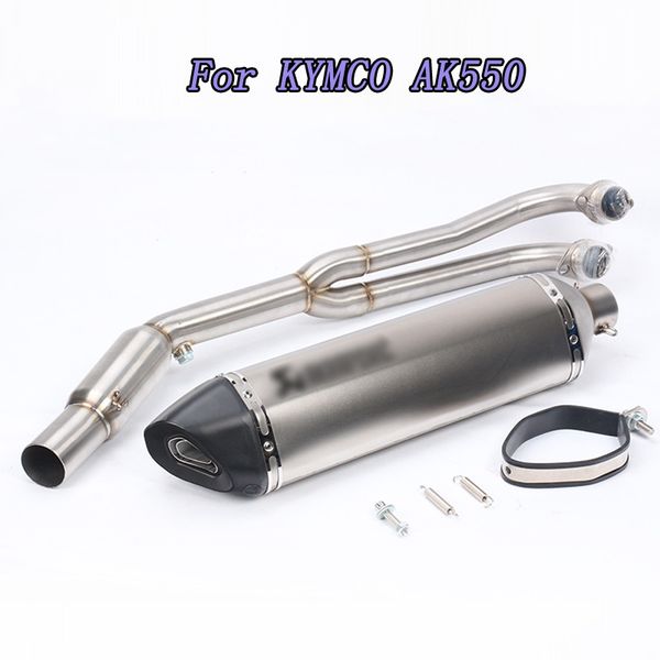 for kymco ak550 motorcycle exhaust pipe muffler full system with moveable db killer connect pipe for kymco ak550
for kymco ak550 motorcycle exhaust pipe muffler full system with moveable db killer connect pipe for kymco ak550