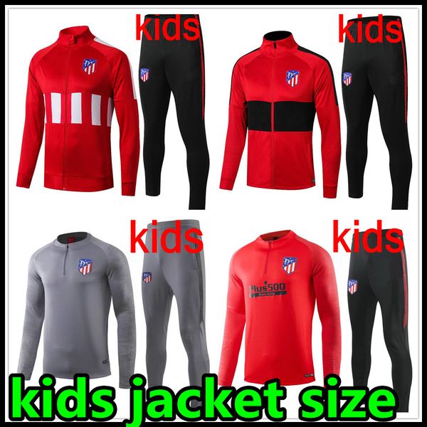 19 20 kids survetement jacket training suit kits soccer jersey tracksuits 2019 2020 children football tracksuit set, Black
19 20 kids survetement jacket training suit kits soccer jersey tracksuits 2019 2020 children football tracksuit set, Black