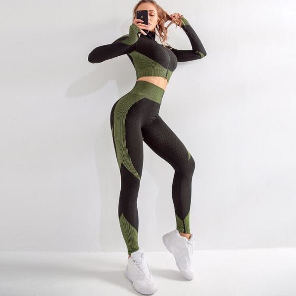 женщина бесшовная запуск tracksuit марка спортивный костюм спортивная gym crop top йога pant фитнес одежда тренировки поножи 2 piece set, White;red
женщина бесшовная запуск tracksuit марка спортивный костюм спортивная gym crop top йога pant фитнес одежда тренировки поножи 2 piece set, White;red