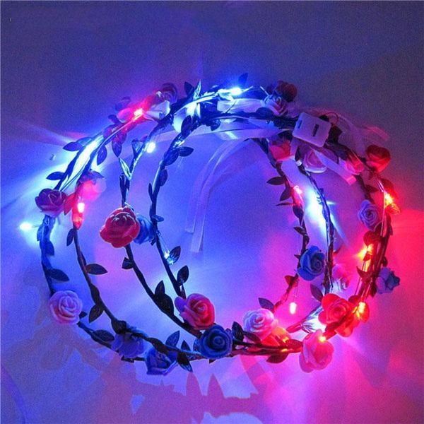 new design led flashing rose flower festival headband veil party halloween christmas wedding light-up floral garland hairband daughter
new design led flashing rose flower festival headband veil party halloween christmas wedding light-up floral garland hairband daughter