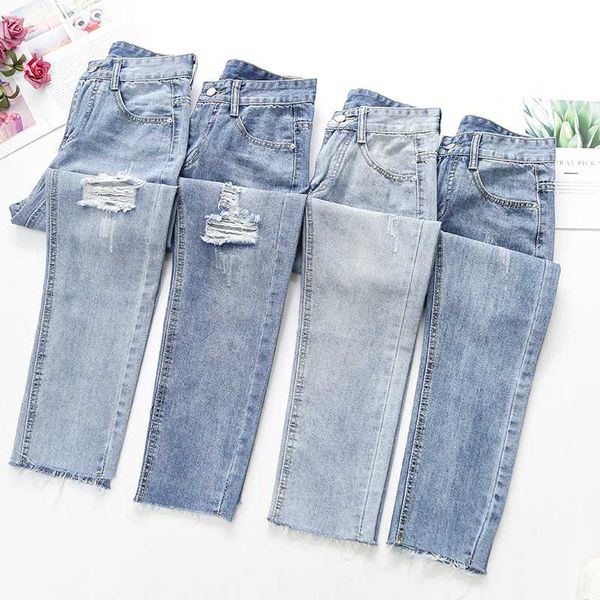 women's jeans vintage ripped high waist harem pants pant for women female denim buttons zipper ankle-length ladies, Blue
women's jeans vintage ripped high waist harem pants pant for women female denim buttons zipper ankle-length ladies, Blue