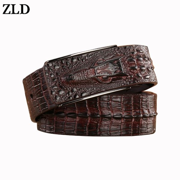 zld brand new all-matched men's cow genuine leather belt cowboy classic crocodile stylish men smooth buckle waist strap jeans, Black;brown
zld brand new all-matched men's cow genuine leather belt cowboy classic crocodile stylish men smooth buckle waist strap jeans, Black;brown