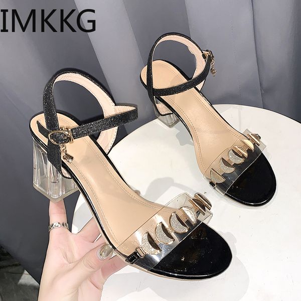fashion clear heels transparen crystal sandals women gold shoes square heel womans beach sandales lady bling high heels summer, Black
fashion clear heels transparen crystal sandals women gold shoes square heel womans beach sandales lady bling high heels summer, Black