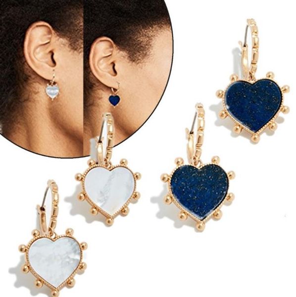 real gold plated lapis lazuli stud dorp precious huggie heart shell huggie hoop earrings popular brand letter earrings, Golden;silver
real gold plated lapis lazuli stud dorp precious huggie heart shell huggie hoop earrings popular brand letter earrings, Golden;silver