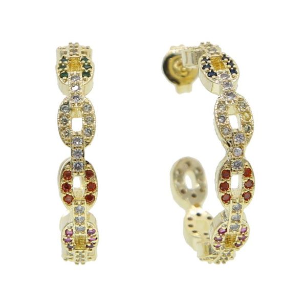 2020 new arrived hiphop rock women jewelry iced out rainbow colorful cz open link chain big hoop huggie earring, Golden;silver
2020 new arrived hiphop rock women jewelry iced out rainbow colorful cz open link chain big hoop huggie earring, Golden;silver