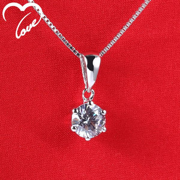 wholesale six prong crown pendant simulation diamond clavicle chain fashion 925 silver pendant necklace gift
wholesale six prong crown pendant simulation diamond clavicle chain fashion 925 silver pendant necklace gift
