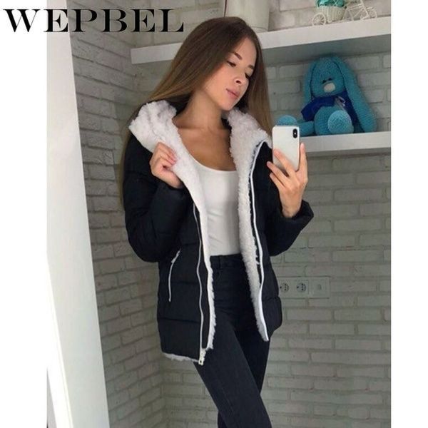 wepbel зимние пальто утолщаются пальто куртка женская с длинным рукавом теплая верхняя одежда молния, Black
wepbel зимние пальто утолщаются пальто куртка женская с длинным рукавом теплая верхняя одежда молния, Black