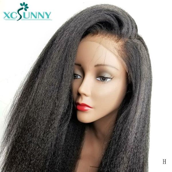 yaki straight 13x6 lace front wig glueless brazilian remy human hair wigs pre plucked natural black color for women xcsunny, Black;brown
yaki straight 13x6 lace front wig glueless brazilian remy human hair wigs pre plucked natural black color for women xcsunny, Black;brown