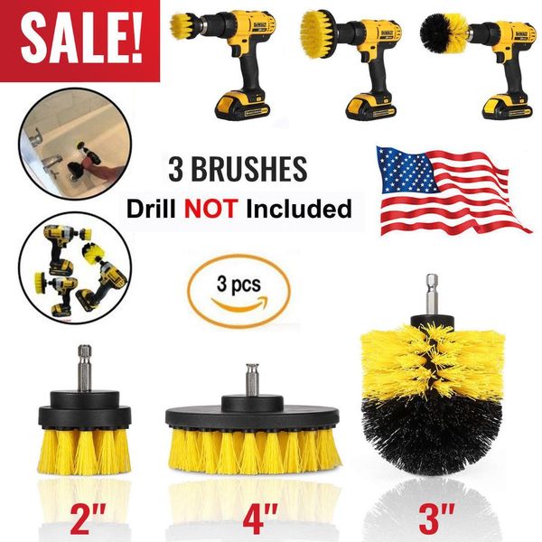 3pcs power scrubber brush set for bathroom drill scrubber power brush for cleaning cordless drill attachment kit scrub
3pcs power scrubber brush set for bathroom drill scrubber power brush for cleaning cordless drill attachment kit scrub