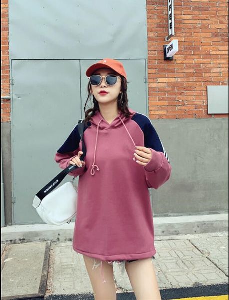2019 new la5918 winter brand casual hoodies girls hooded women's fleece sweatshirt long-sleeved winter velvet thickening coat, Black
2019 new la5918 winter brand casual hoodies girls hooded women's fleece sweatshirt long-sleeved winter velvet thickening coat, Black