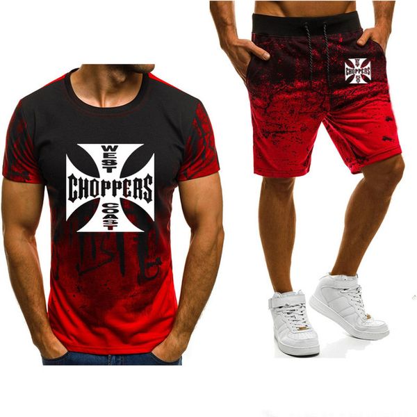 summer men's suit west coast printed short sleeve print casual gradient cotton men's t-shirt+pants suit 2pcs e
summer men's suit west coast printed short sleeve print casual gradient cotton men's t-shirt+pants suit 2pcs e