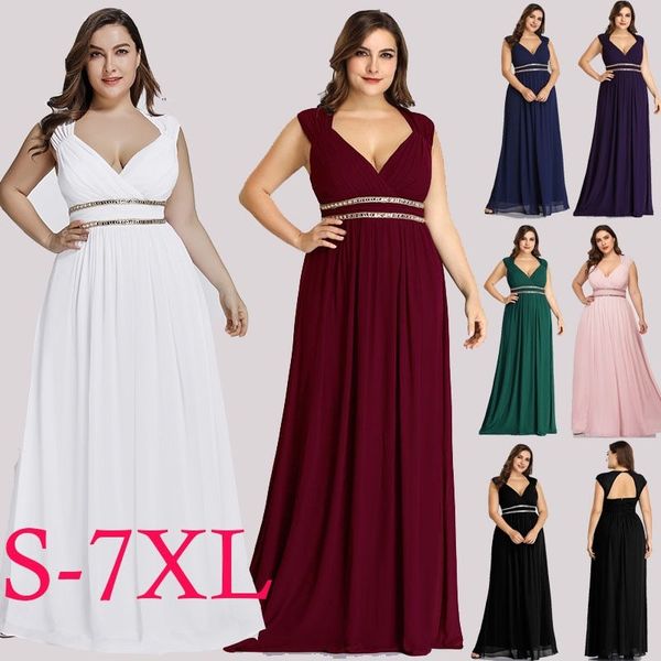 plus size womens party dress deep v neck sleeveless womens dress solid color ladies dress, White;black
plus size womens party dress deep v neck sleeveless womens dress solid color ladies dress, White;black