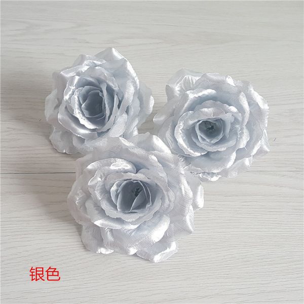 10pcs silver 10cm artificial silk roses flowers artificial flower heads home decoration wedding favors diy fake flowers flores
10pcs silver 10cm artificial silk roses flowers artificial flower heads home decoration wedding favors diy fake flowers flores