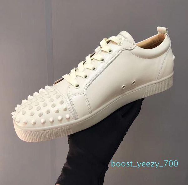 2018 new designer sneakers low cut spikes flats shoes red bottom for men and women leather sneakers party designer shoes b70, Black
2018 new designer sneakers low cut spikes flats shoes red bottom for men and women leather sneakers party designer shoes b70, Black