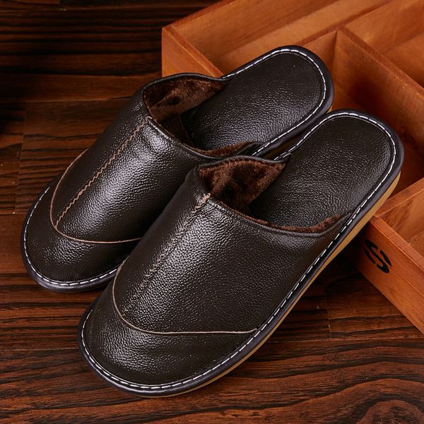 coslony home slippers men autumn winter leather shoes warm slippers flats shoes non-slip soft floor sneakers for indoor mens new, Black
coslony home slippers men autumn winter leather shoes warm slippers flats shoes non-slip soft floor sneakers for indoor mens new, Black