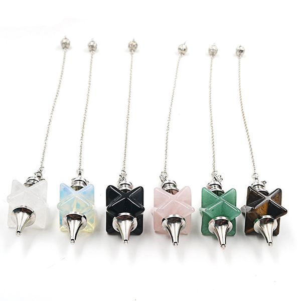 wholesale 5 pcs silver plated merkaba symbol rose quartz pendant link chain rock crystal unique jewelry
wholesale 5 pcs silver plated merkaba symbol rose quartz pendant link chain rock crystal unique jewelry