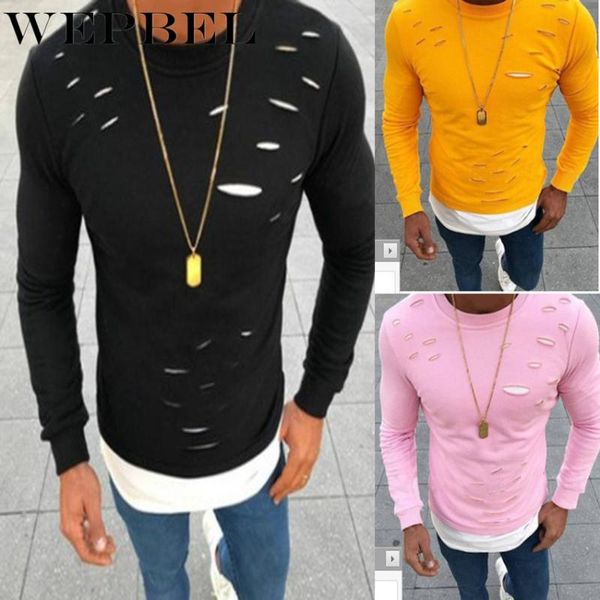 wepbel mens long sleeve tshirts male clothing t-shirt tees fitness slim fit men blouse, White;black
wepbel mens long sleeve tshirts male clothing t-shirt tees fitness slim fit men blouse, White;black