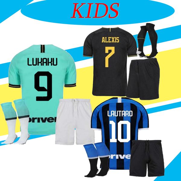 2019/20 kids kit лукаку алексис lautaro skriniar милан джерси дома третий футбол godin барелла трикотажные изделия 19 20 рубашки футбол униф, Black
2019/20 kids kit лукаку алексис lautaro skriniar милан джерси дома третий футбол godin барелла трикотажные изделия 19 20 рубашки футбол униф, Black