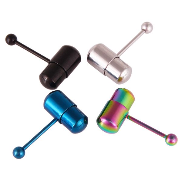 new fashion punk rock women men multi color metal stainless steel barbell vibrating tongue bar body piercing stud ring jewelry, Slivery;golden
new fashion punk rock women men multi color metal stainless steel barbell vibrating tongue bar body piercing stud ring jewelry, Slivery;golden