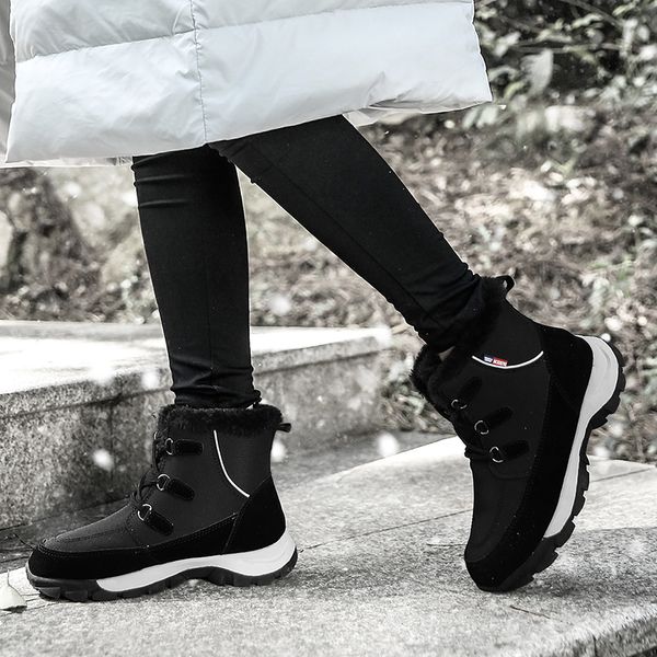 women's boots winter keep warm plush snow shoes waterproof oxford cloth outdoor non-slip ankle boots for women black size 35-42
women's boots winter keep warm plush snow shoes waterproof oxford cloth outdoor non-slip ankle boots for women black size 35-42
