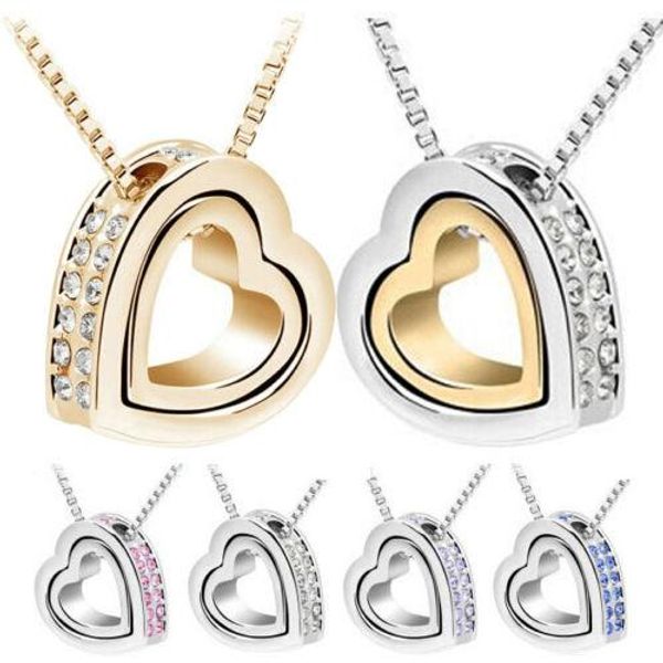 necklace pendants fashion womens heart crystal charm pendant chain necklace silver plated jewelry chains necklaces
necklace pendants fashion womens heart crystal charm pendant chain necklace silver plated jewelry chains necklaces