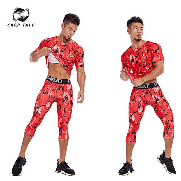 men's t-shirt shirt + pants two-piece leisure training men's / women's new fashion printing suit sportswear fitness fitness p, Gray
men's t-shirt shirt + pants two-piece leisure training men's / women's new fashion printing suit sportswear fitness fitness p, Gray