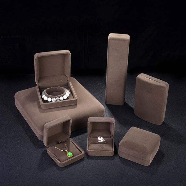 coffee color velvet jewelry packaging ring box single double ring necklace pendant bracelet organizer storage gift box, Pink;blue
coffee color velvet jewelry packaging ring box single double ring necklace pendant bracelet organizer storage gift box, Pink;blue