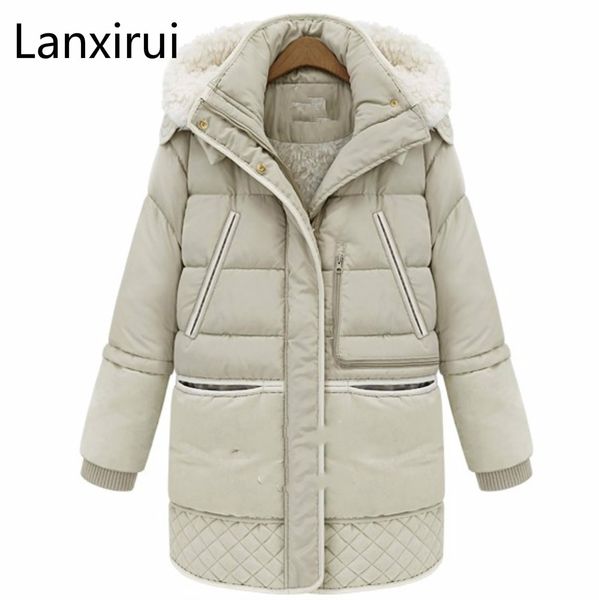 autumn and winter woman down coat women hooded artificial lamb wool jackets zipper warm long coats white duck down coats, Black;brown
autumn and winter woman down coat women hooded artificial lamb wool jackets zipper warm long coats white duck down coats, Black;brown