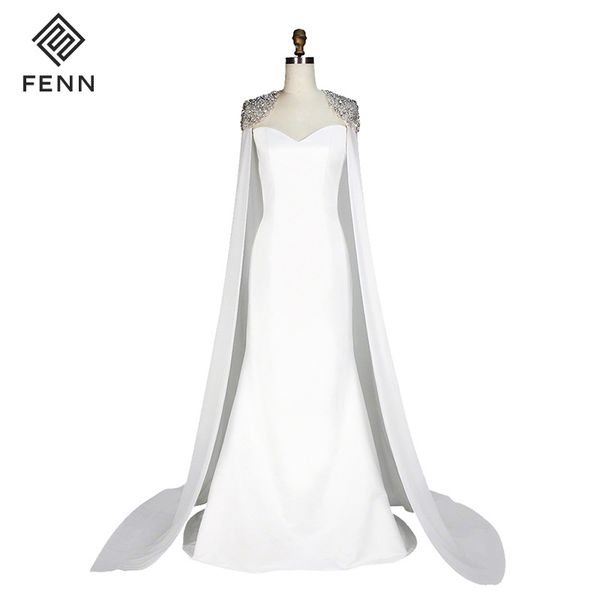 2019 new elegant luxury noble women sweetheart neck pure smooth cloak night show wedding party long dress wholesale, White;black
2019 new elegant luxury noble women sweetheart neck pure smooth cloak night show wedding party long dress wholesale, White;black