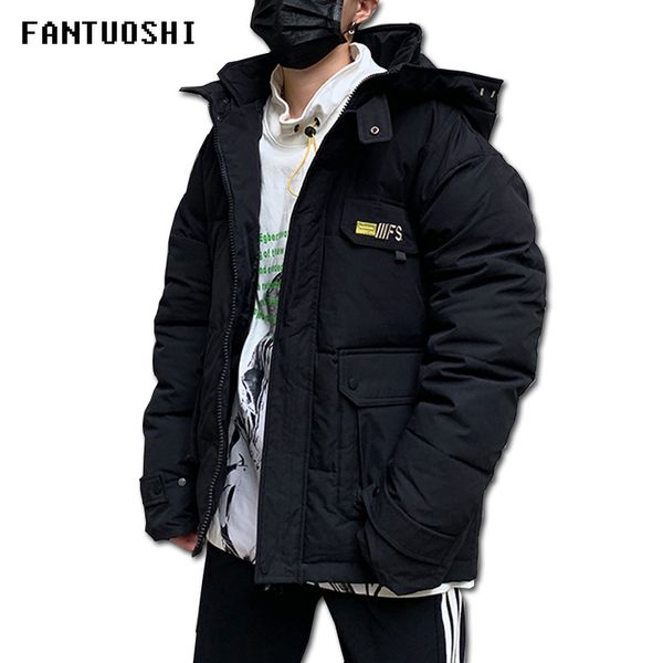 2019 winter men's jacket fashion hooded straight casual warm jacket thick cotton coat men's clothing black xxl
2019 winter men's jacket fashion hooded straight casual warm jacket thick cotton coat men's clothing black xxl