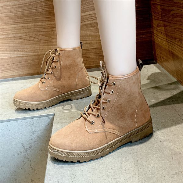 round toe woman flat boots winter shoes for women luxury designer boots-women booties ladies lace up low 2020 rock rubber, Black
round toe woman flat boots winter shoes for women luxury designer boots-women booties ladies lace up low 2020 rock rubber, Black