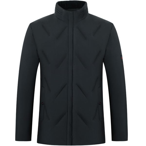 striped panelled winter mens designer down causal loose zipper mens parkas fashion stand collar males clothing, Black
striped panelled winter mens designer down causal loose zipper mens parkas fashion stand collar males clothing, Black