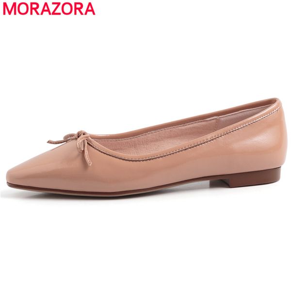morazora 2020 spring summer genuine leather shoes woman flats quality bowtie solid color footwear basic ladies flat shoes female, Black
morazora 2020 spring summer genuine leather shoes woman flats quality bowtie solid color footwear basic ladies flat shoes female, Black