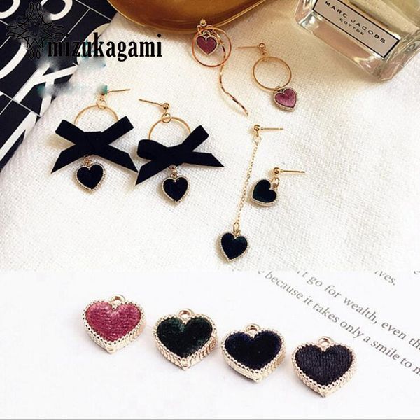 golden metal mini cute heart charms pendant 10pcs/lot for diy fashion drop earrings jewelry making accessories, Bronze;silver
golden metal mini cute heart charms pendant 10pcs/lot for diy fashion drop earrings jewelry making accessories, Bronze;silver