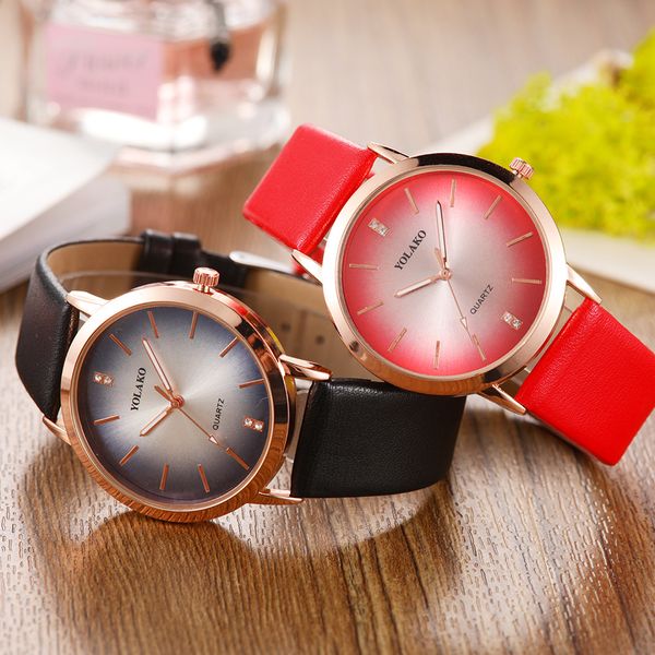 casual fashion woman watch 2019 new center gradient watch 4 nails engraved rhinestone decoration degree quartz 8 color, Slivery;brown
casual fashion woman watch 2019 new center gradient watch 4 nails engraved rhinestone decoration degree quartz 8 color, Slivery;brown
