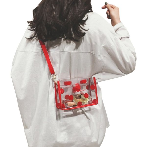 2019 women's fashion transparent crossbody bag dot clear pvc jelly small messenger bags female shoulder bags
2019 women's fashion transparent crossbody bag dot clear pvc jelly small messenger bags female shoulder bags