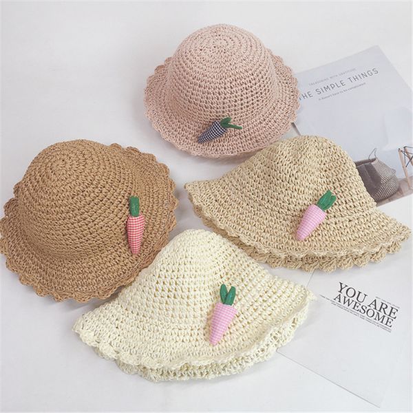 new straw baby cap for girl boy summer baby sun hat breathable with carrot outdoor beach kids hats children panama cap gorros, Yellow
new straw baby cap for girl boy summer baby sun hat breathable with carrot outdoor beach kids hats children panama cap gorros, Yellow